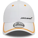 shapka-izvita-byala-reguliruem-9forty-contrast-piping-na-mclaren-racing-formula-1-ot-new-era