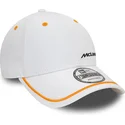 shapka-izvita-byala-reguliruem-9forty-contrast-piping-na-mclaren-racing-formula-1-ot-new-era