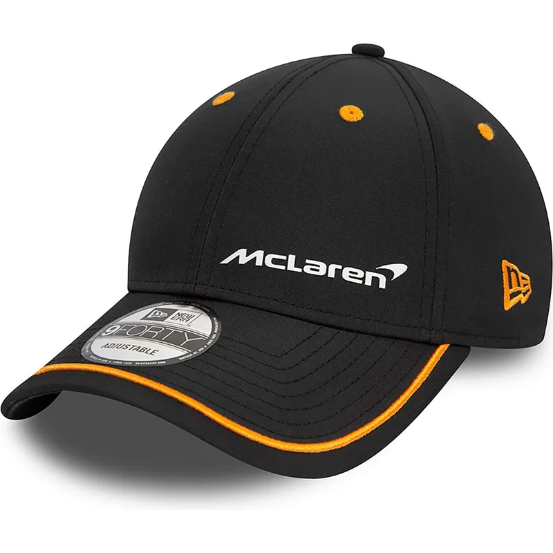 shapka-izvita-cherna-reguliruem-9forty-contrast-piping-na-mclaren-racing-formula-1-ot-new-era
