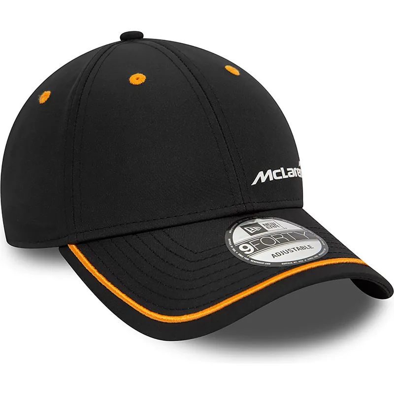 shapka-izvita-cherna-reguliruem-9forty-contrast-piping-na-mclaren-racing-formula-1-ot-new-era