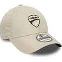 beige-verstellbare-9forty-ripstop-kappe-von-ducati-motor-motogp-von-new-era