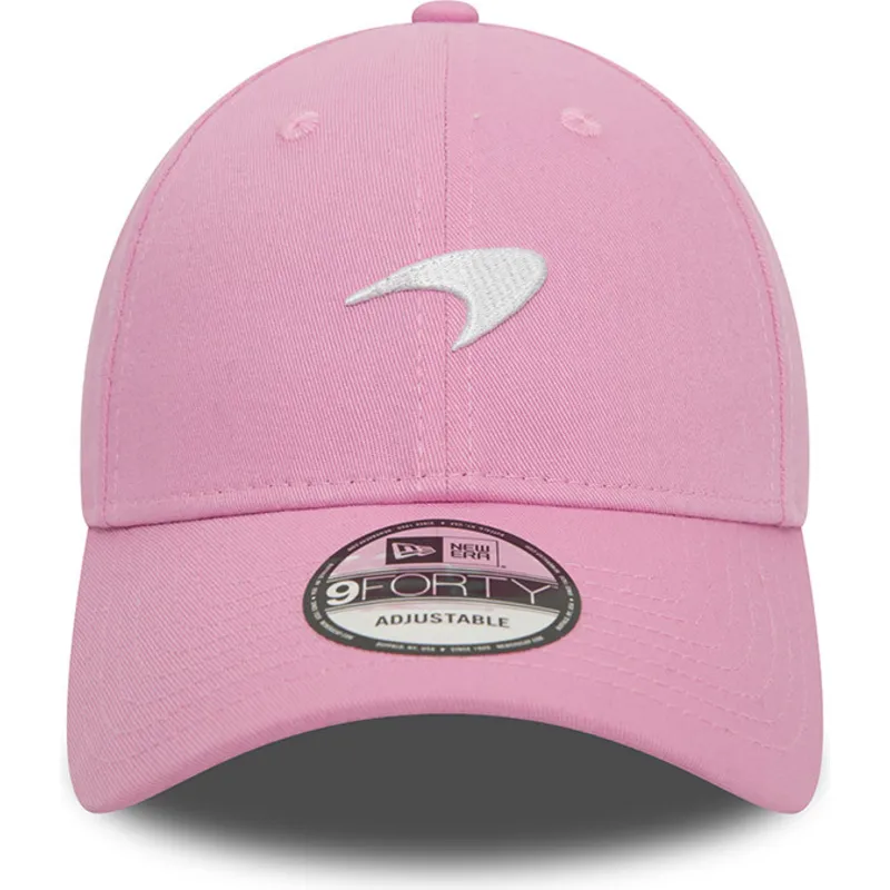 shapka-izvita-roza-reguliruem-9forty-seasonal-na-mclaren-racing-formula-1-ot-new-era