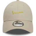 beige-verstellbare-9forty-kappe-mit-gebogenem-schirm-seasonal-colour-von-vespa-piaggio-von-new-era