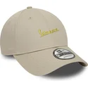 beige-verstellbare-9forty-kappe-mit-gebogenem-schirm-seasonal-colour-von-vespa-piaggio-von-new-era