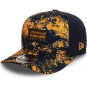 shapka-izvita-oranzhev-snapbek-9fifty-all-over-print-na-red-bull-racing-formula-1-ot-new-era