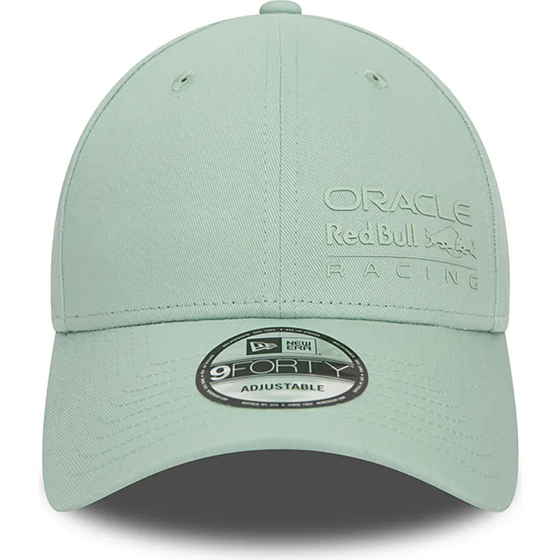 grune-gebogene-snapback-kappe-9forty-seasonal-von-red-bull-racing-formula-1-von-new-era