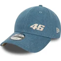 shapka-izvita-sinya-snapbek-9forty-denim-na-valentino-rossi-vr46-motogp-ot-new-era