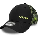 shapka-izvita-cherna-snapbek-9forty-poly-print-na-valentino-rossi-vr46-motogp-ot-new-era