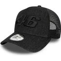 shapka-izvita-cherna-snapbek-9forty-a-frame-denim-na-valentino-rossi-vr46-motogp-ot-new-era