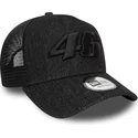 shapka-izvita-cherna-snapbek-9forty-a-frame-denim-na-valentino-rossi-vr46-motogp-ot-new-era