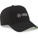 shapka-izvita-cherna-snapbek-bb-na-mercedes-formula-1-ot-puma