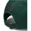 polo-ralph-lauren-shapka-s-izvita-kozirka-cherveno-logo-cotton-chino-classic-sport-tmnozelena-reguliruema