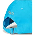 polo-ralph-lauren-curved-brim-orange-logo-cotton-chino-classic-sport-blue-adjustable-cap
