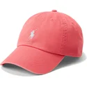 shapka-izvita-chervena-reguliruem-cotton-chino-classic-sport-ot-polo-ralph-lauren