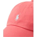 shapka-izvita-chervena-reguliruem-cotton-chino-classic-sport-ot-polo-ralph-lauren