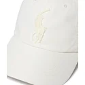 casquette-courbee-beige-claire-ajustable-avec-logo-beige-big-pony-chino-classic-sport-polo-ralph-lauren