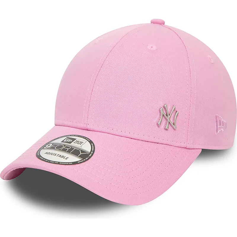 shapka-izvita-roza-snapbek-9forty-flawless-na-new-york-yankees-mlb-ot-new-era