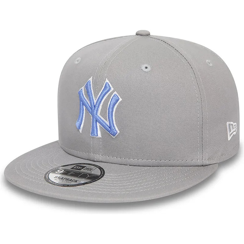 shapka-ploska-siv-snapbek-9fifty-outline-na-new-york-yankees-mlb-ot-new-era