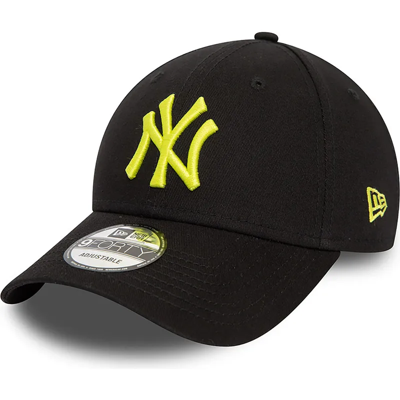 shapka-izvita-cherna-reguliruem-9forty-league-essential-na-new-york-yankees-mlb-ot-new-era
