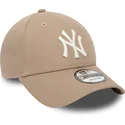shapka-izvita-kafyav-reguliruem-9forty-league-essential-na-new-york-yankees-mlb-ot-new-era