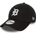 shapka-izvita-cherna-reguliruem-9forty-league-essential-na-detroit-tigers-mlb-ot-new-era