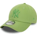 shapka-izvita-zelena-reguliruem-9forty-league-essential-na-new-york-yankees-mlb-ot-new-era