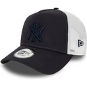 shapka-izvita-traker-tmnosin-snapbek-a-frame-league-essential-na-new-york-yankees-mlb-ot-new-era