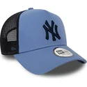 shapka-izvita-traker-sinya-snapbek-a-frame-league-essential-na-new-york-yankees-mlb-ot-new-era