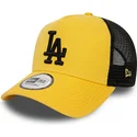 shapka-izvita-traker-zhlt-snapbek-a-frame-league-essential-na-los-angeles-dodgers-mlb-ot-new-era