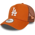 shapka-izvita-traker-kafyav-snapbek-a-frame-league-essential-na-los-angeles-dodgers-mlb-ot-new-era