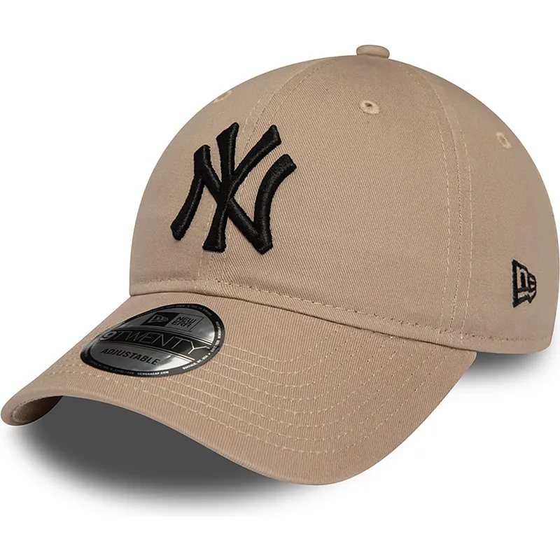 shapka-izvita-kafyav-reguliruem-9twenty-league-essential-na-new-york-yankees-mlb-ot-new-era