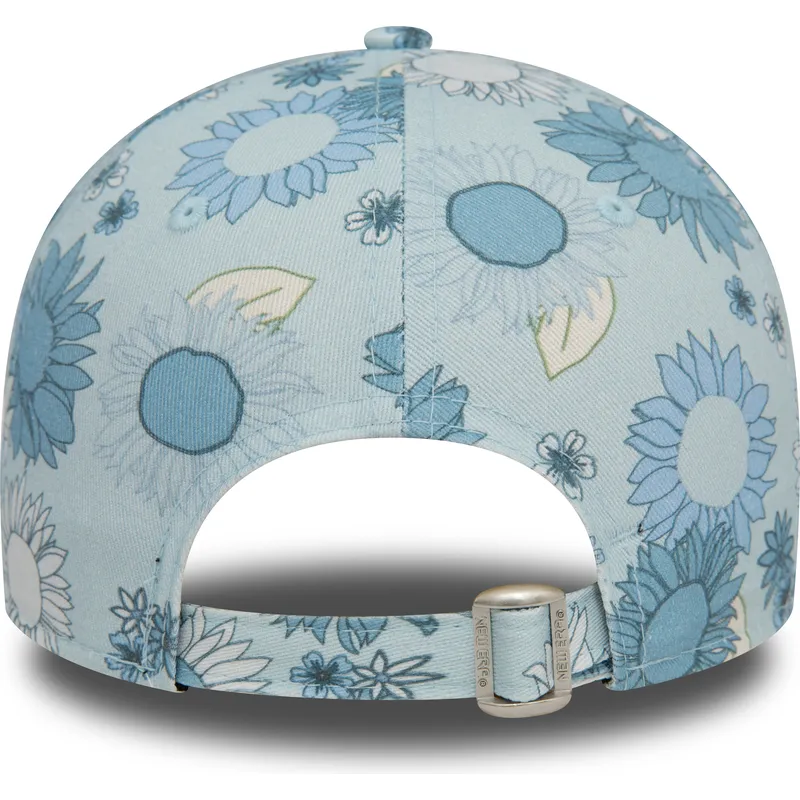 shapka-izvita-sinya-reguliruem-9forty-floral-all-over-print-na-new-york-yankees-mlb-ot-new-era
