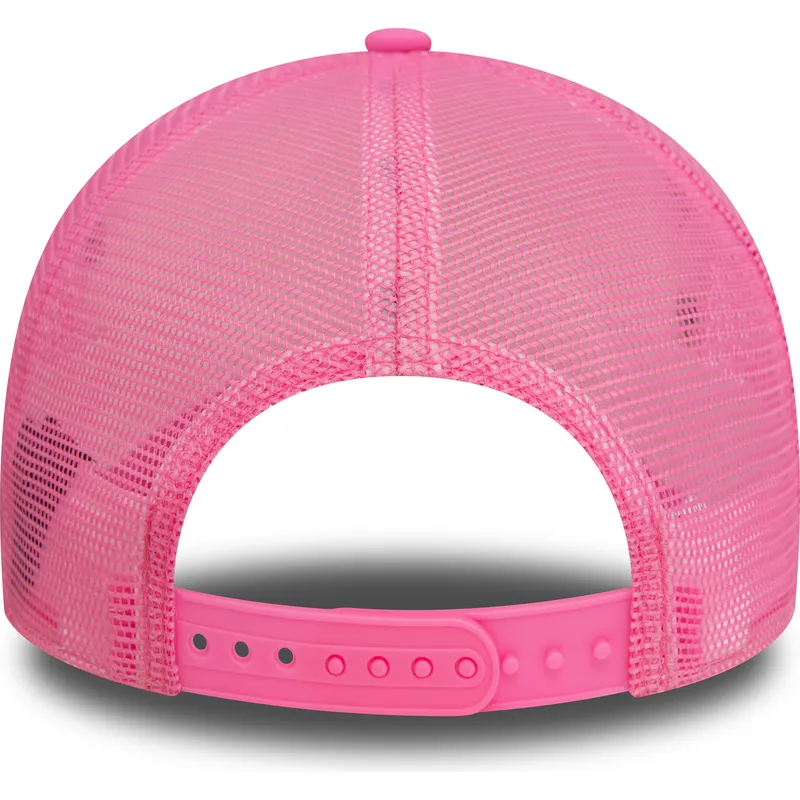 shapka-izvita-traker-roza-snapbek-a-frame-foam-front-na-florida-beach-club-ot-new-era