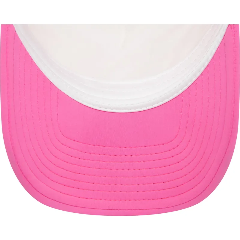shapka-izvita-traker-roza-snapbek-a-frame-foam-front-na-florida-beach-club-ot-new-era