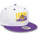weisse-und-violette-flache-snapback-kappe-9fifty-white-crown-der-los-angeles-lakers-nba-von-new-era