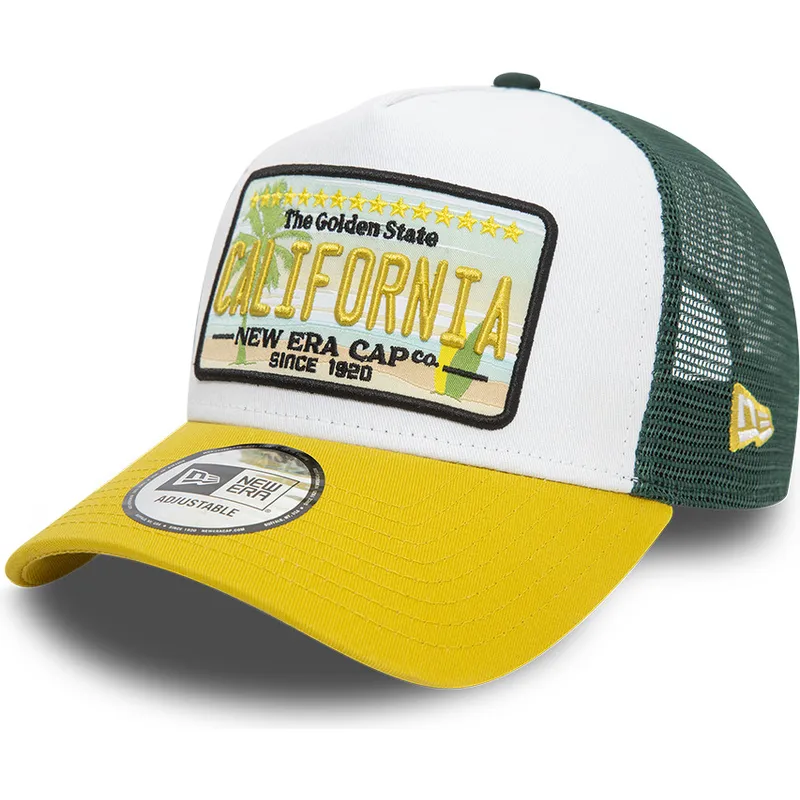 shapka-izvita-traker-mnogocveten-snapbek-a-frame-patch-california-ot-new-era