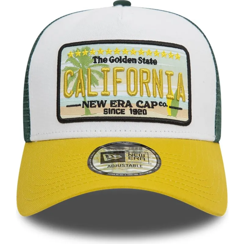 shapka-izvita-traker-mnogocveten-snapbek-a-frame-patch-california-ot-new-era