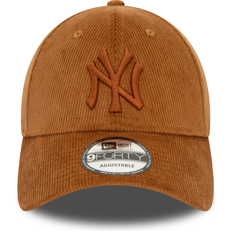 shapka-izvita-kafyav-reguliruem-9forty-cord-na-new-york-yankees-mlb-ot-new-era