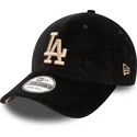 shapka-izvita-cherna-reguliruem-9forty-cord-na-los-angeles-dodgers-mlb-ot-new-era