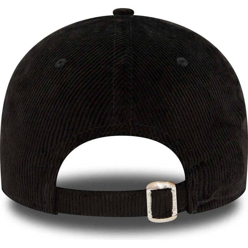 shapka-izvita-cherna-reguliruem-9forty-cord-na-los-angeles-dodgers-mlb-ot-new-era