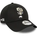 shapka-izvita-cherna-reguliruem-9forty-minor-league-na-lansing-lugnuts-milb-ot-new-era