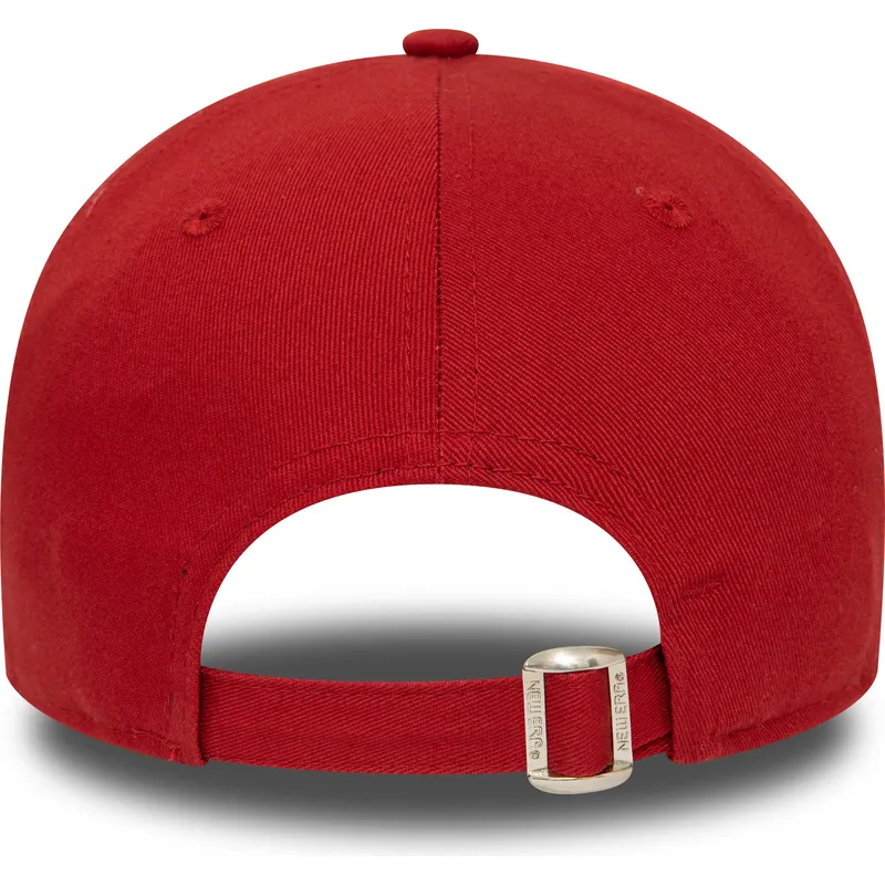 shapka-izvita-chervena-reguliruem-9forty-minor-league-na-modesto-nuts-milb-ot-new-era