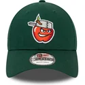 shapka-izvita-zelena-reguliruem-9forty-minor-league-na-fort-wayne-tincaps-milb-ot-new-era