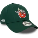 shapka-izvita-zelena-reguliruem-9forty-minor-league-na-fort-wayne-tincaps-milb-ot-new-era