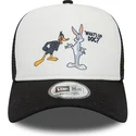 shapka-izvita-traker-cherna-snapbek-a-frame-character-na-bugs-bunny-pato-lucas-looney-tunes-ot-new-era