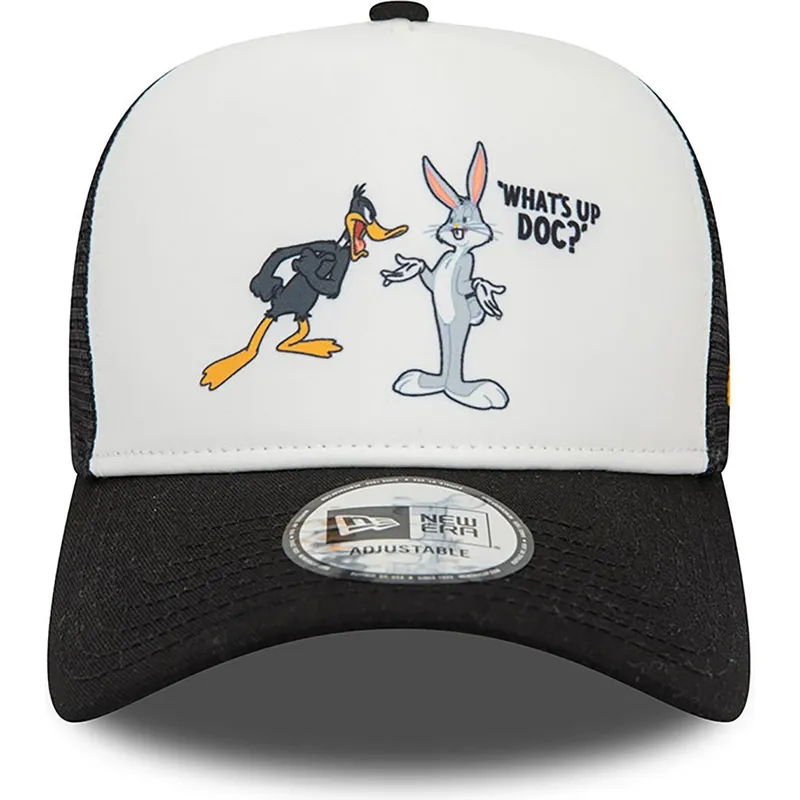 shapka-izvita-traker-cherna-snapbek-a-frame-character-na-bugs-bunny-pato-lucas-looney-tunes-ot-new-era