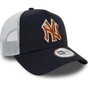 shapka-izvita-traker-tmnosin-snapbek-a-frame-boucle-na-new-york-yankees-mlb-ot-new-era