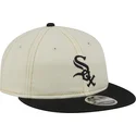 shapka-ploska-bezhov-snapbek-9fifty-retro-crown-denim-na-chicago-white-sox-mlb-ot-new-era