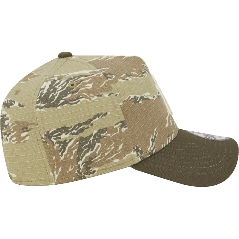 gebogene-kappe-camouflage-snapback-9forty-a-frame-two-tone-tiger-der-new-york-yankees-mlb-von-new-era