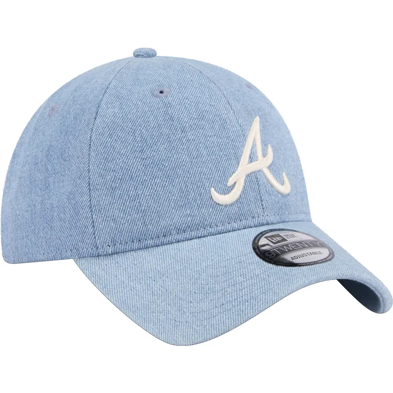 shapka-izvita-sinya-reguliruem-9twenty-washed-denim-na-atlanta-braves-mlb-ot-new-era
